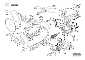 New Genuine Bosch 1609902608 Stop Rail