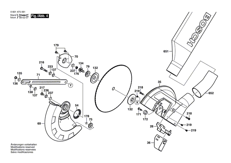 New Genuine Bosch 1609902678 Lever Shaft