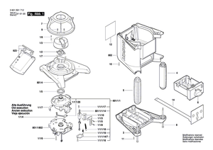 New Genuine Bosch 16099221BA Motor Housing