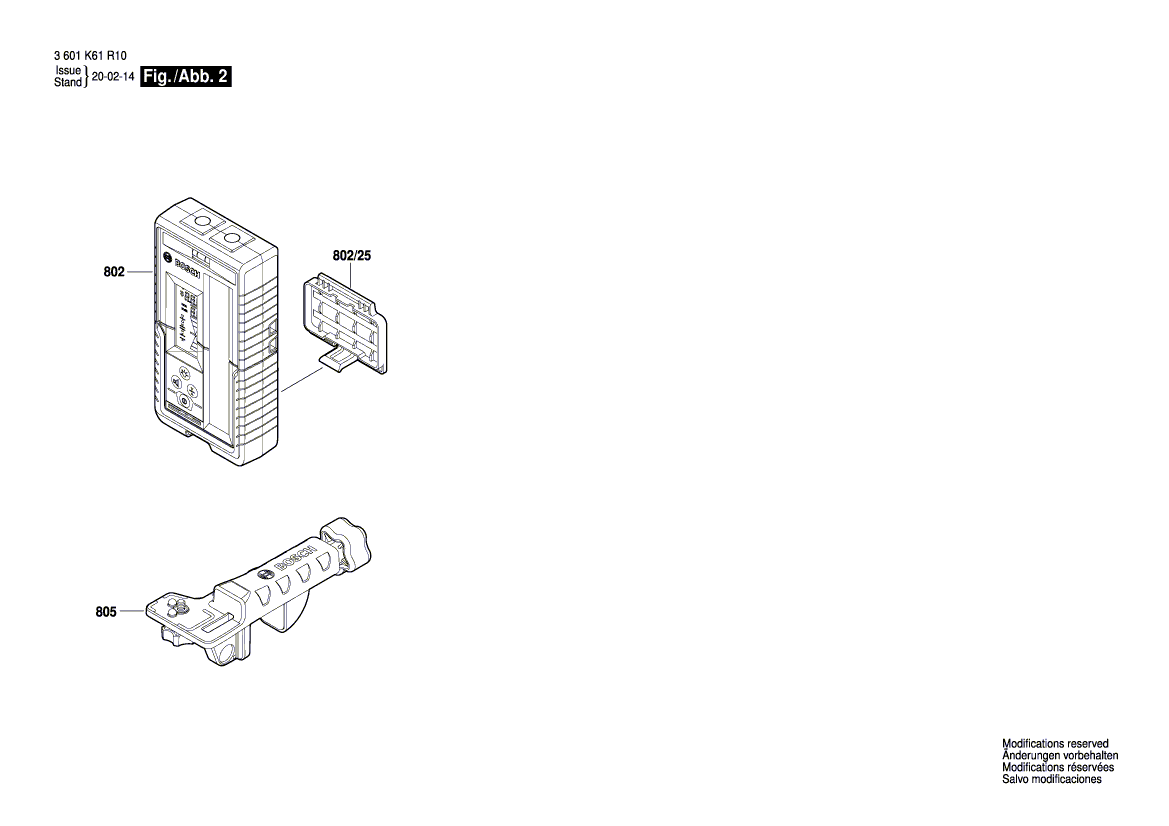 New Genuine Bosch 16099221EJ Assembly