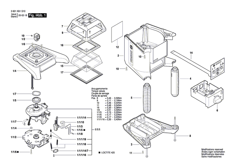 New Genuine Bosch 16099221EX Cage