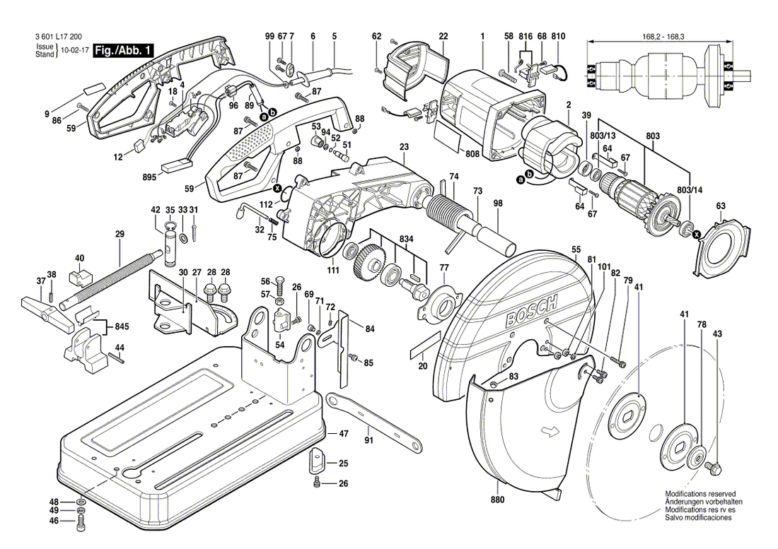 New Genuine Bosch 1609B00010 Base