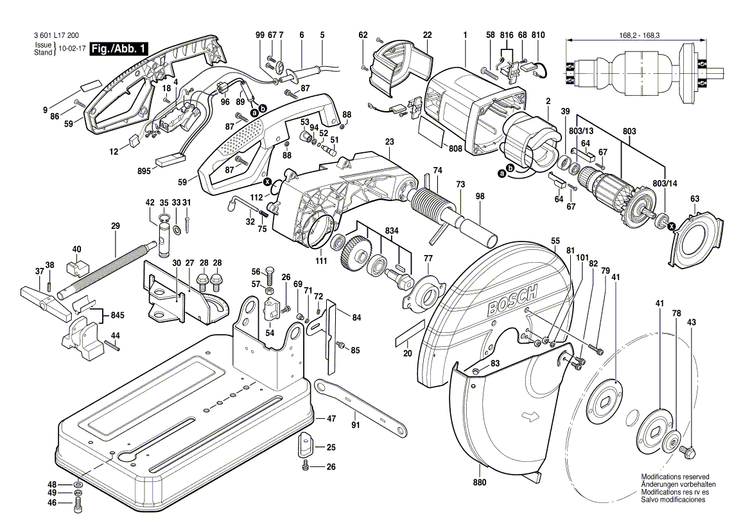 New Genuine Bosch 1609B00010 Base