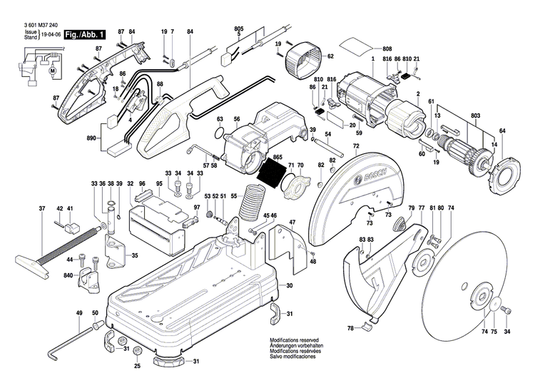 New Genuine Bosch 1609B00149 Field