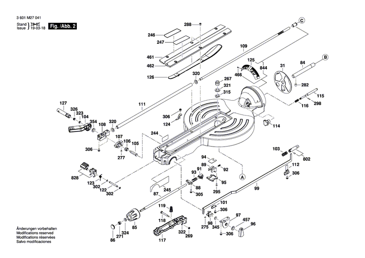 New Genuine Bosch 1609B00294 Cam