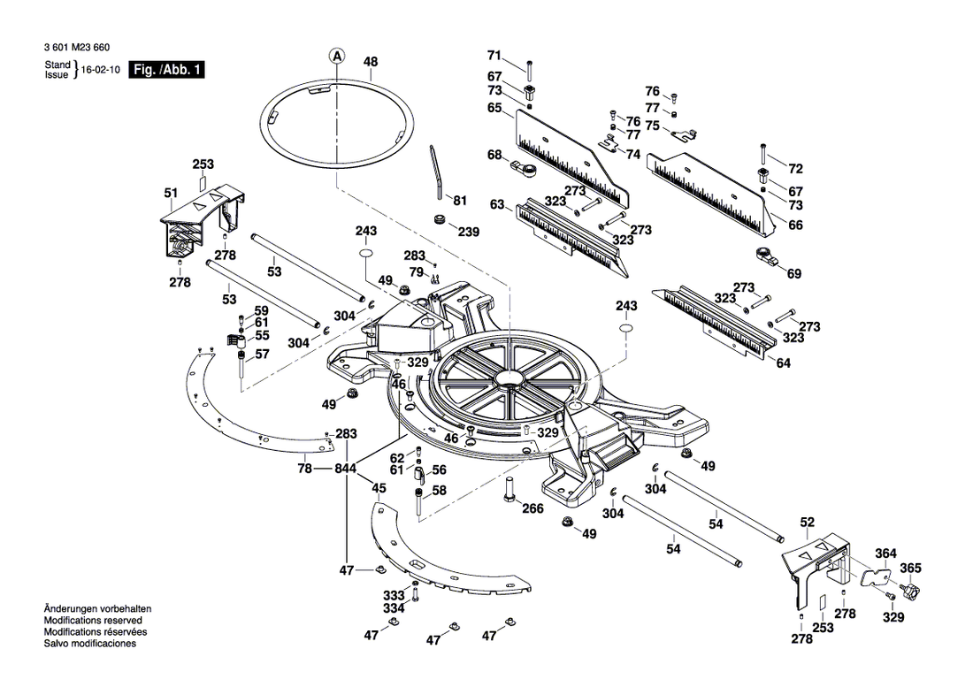 New Genuine Bosch 1609B00310 Pointer