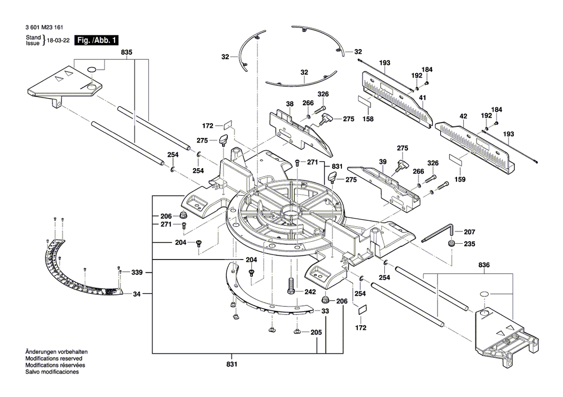 New Genuine Bosch 1609B00370 Shaft