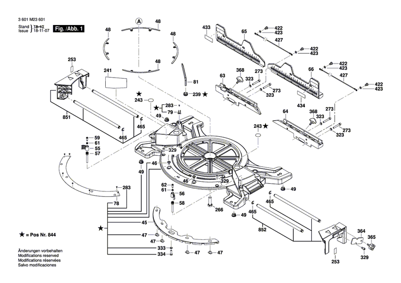 New Genuine Bosch 1609B00390 Button
