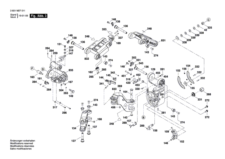 New Genuine Bosch 1609B00430 Connector