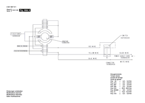 New Genuine Bosch 1609B00430 Connector