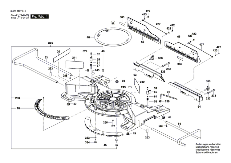 New Genuine Bosch 1609B00430 Connector