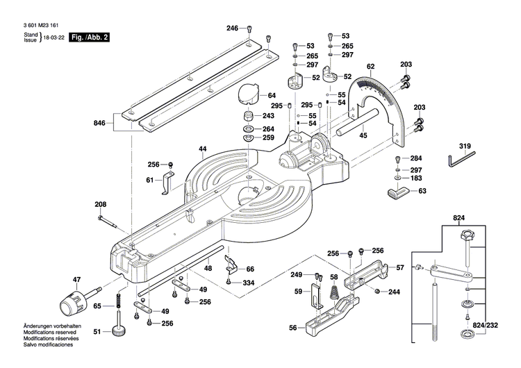 New Genuine Bosch 1609B00458 Quick-Lock