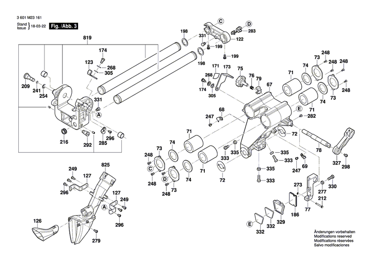 New Genuine Bosch 1609B00458 Quick-Lock