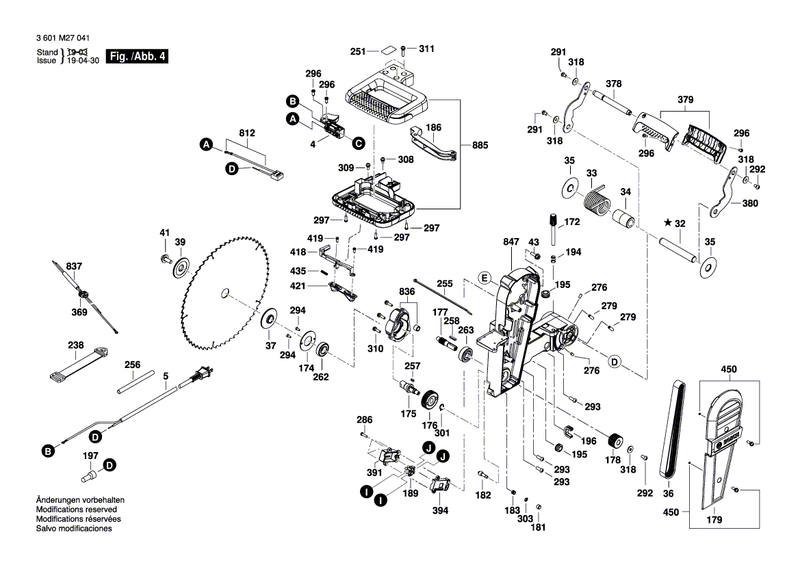 New Genuine Bosch 1609B00614 Set screw