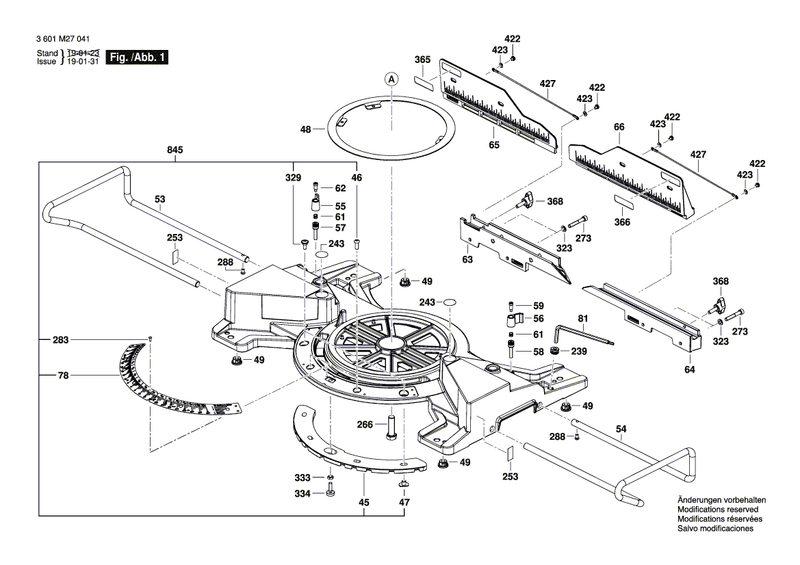 New Genuine Bosch 1609B00620 Set screw