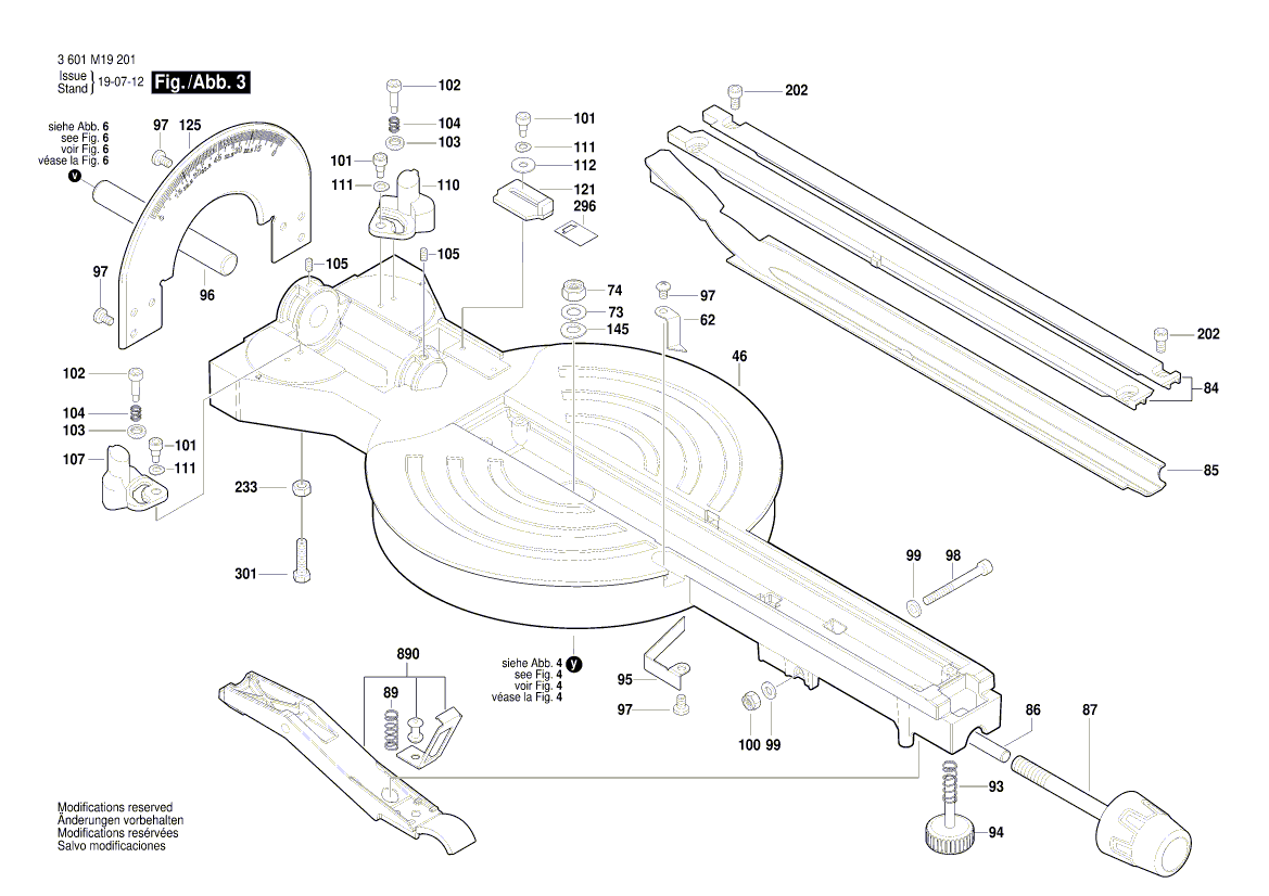 New Genuine Bosch 1609B00669 Washer