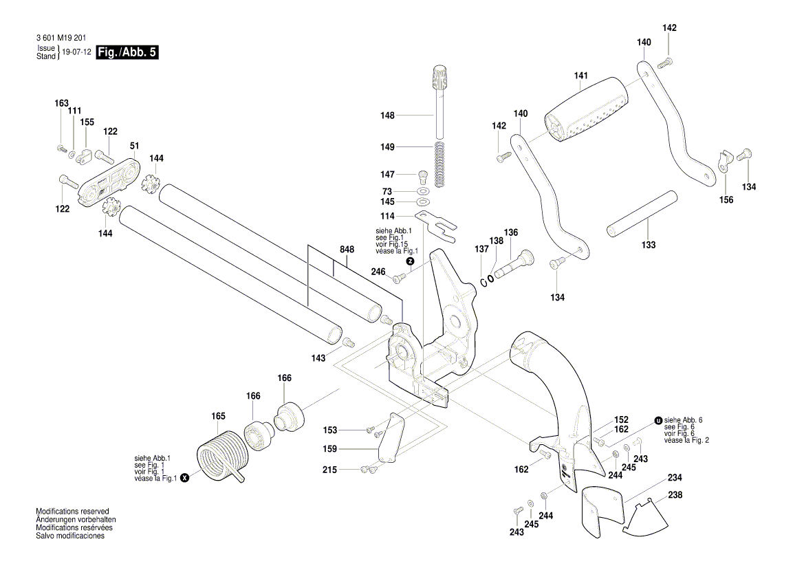 New Genuine Bosch 1609B00669 Washer