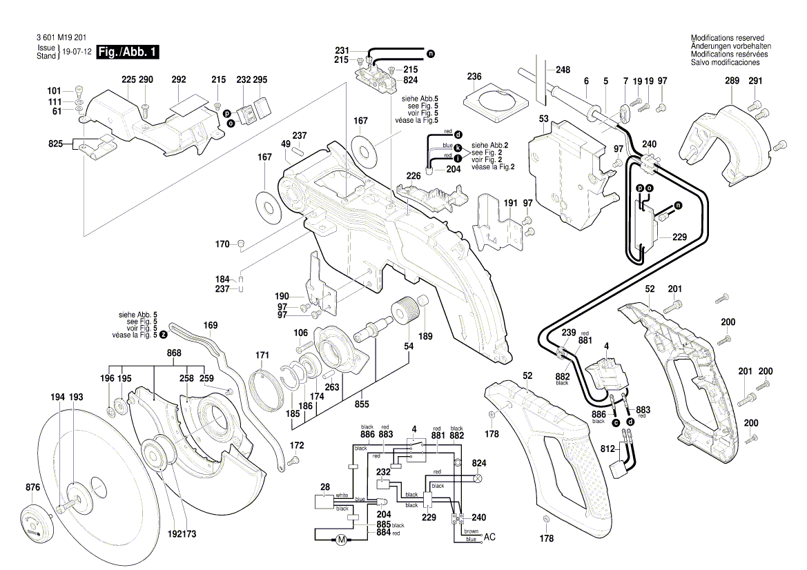 New Genuine Bosch 1609B00669 Washer