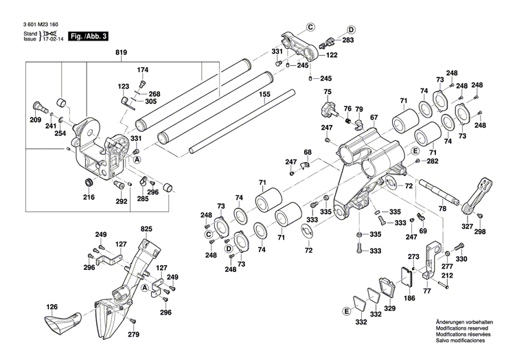 New Genuine Bosch 1609B00678 Screw