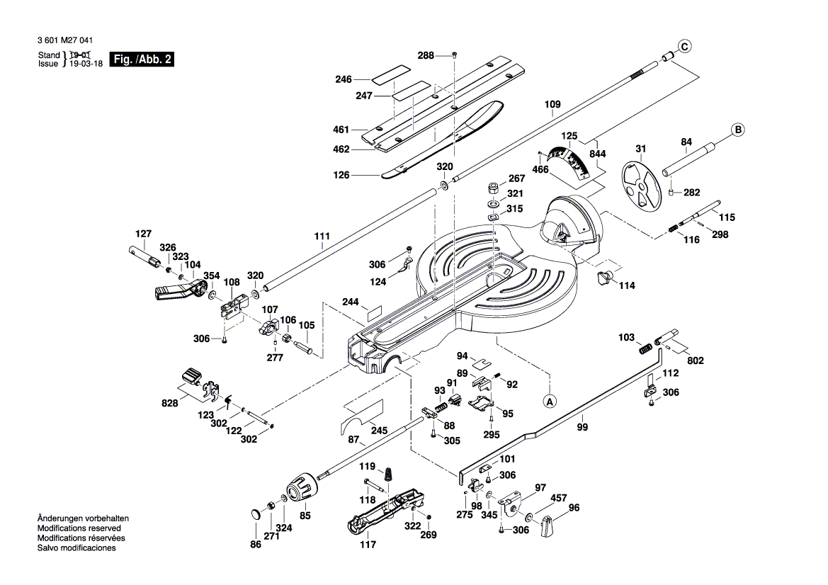New Genuine Bosch 1609B00687 Retaining ring