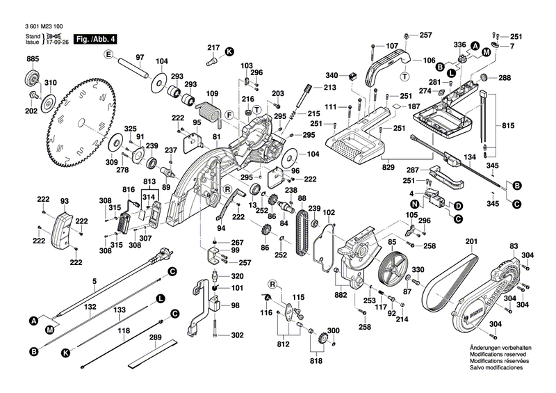 New Genuine Bosch 1609B00695 Label