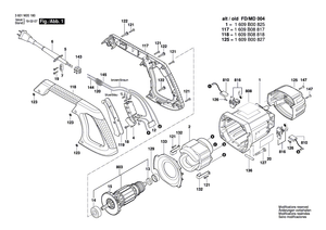 New Genuine Bosch 1609B00736 Pressure Plate