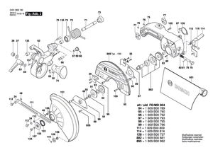 New Genuine Bosch 1609B00739 Rivet