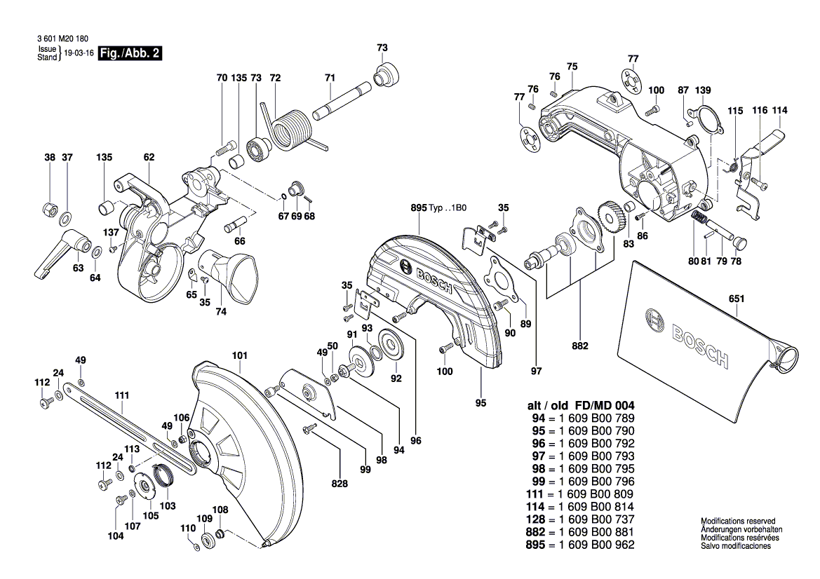 New Genuine Bosch 1609B00772 Wear Plate