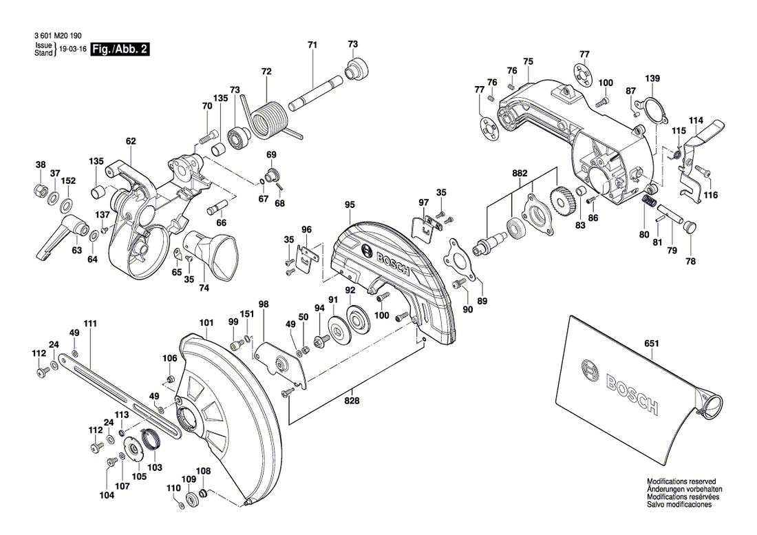 New Genuine Bosch 1609B00925 Inner Disc