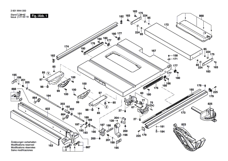 New Genuine Bosch 1609B01322 Flange Bolt