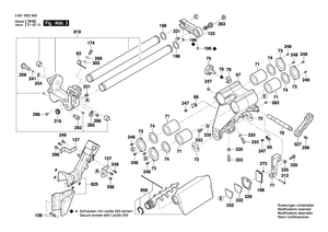 New Genuine Bosch 1609B01381 Hex Screw