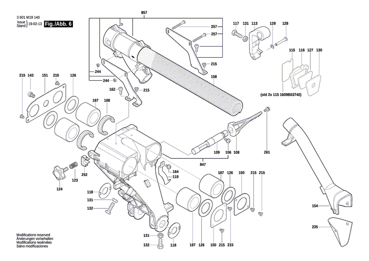 New Genuine Bosch 1609B01388 Screw