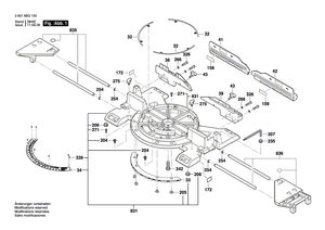 New Genuine Bosch 1609B01431 Supporting foot