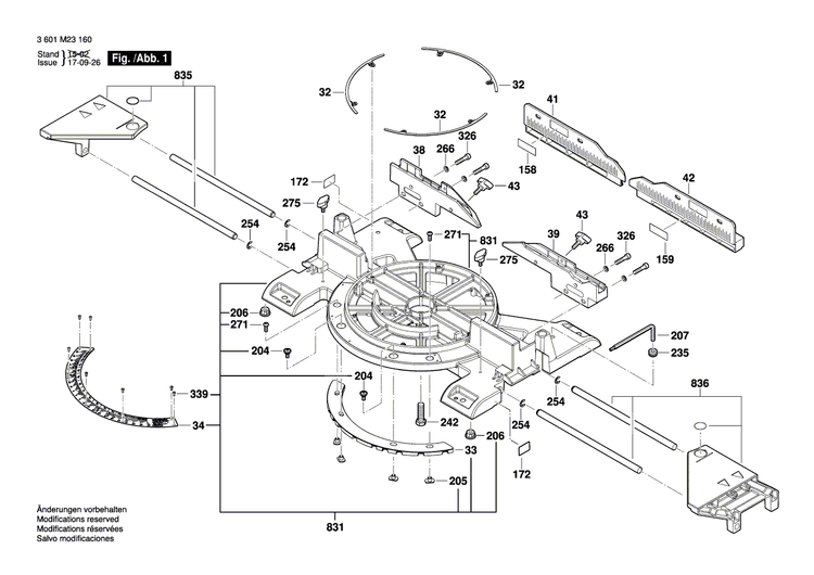 New Genuine Bosch 1609B01462 Shoulder Screw