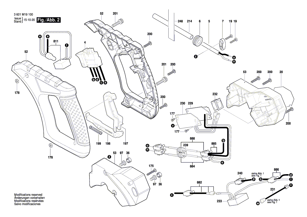 New Genuine Bosch 1609B01464 Sliding Block