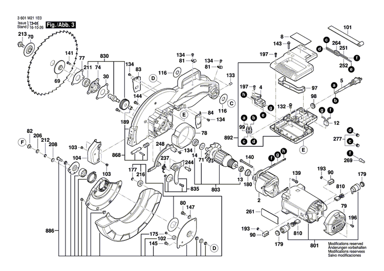New Genuine Bosch 1609B01476 Spring