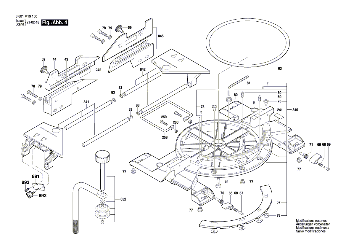 New Genuine Bosch 1609B01479 Compression Spring