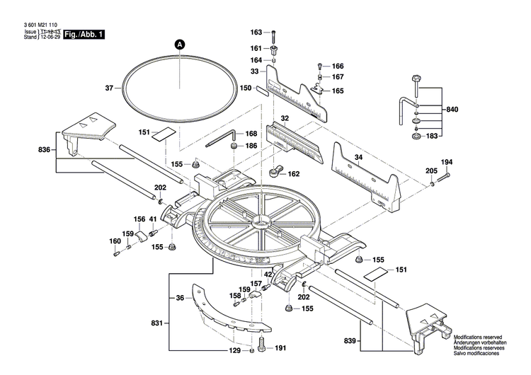 New Genuine Bosch 1609B01521 Insert