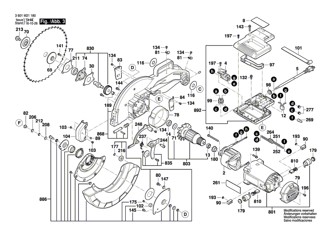 New Genuine Bosch 1609B01541 Chip Deflector