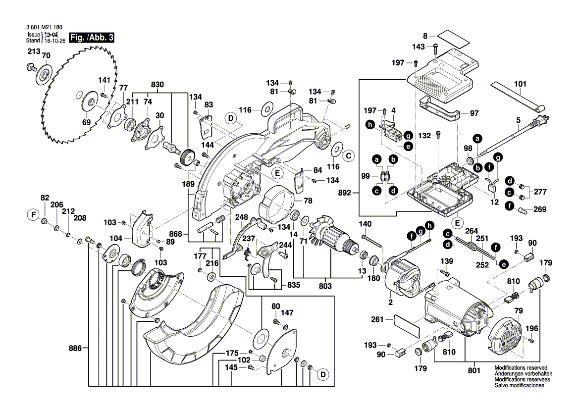 New Genuine Bosch 1609B01661 Screw
