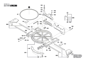 New Genuine Bosch 1609B01729 Warning Label