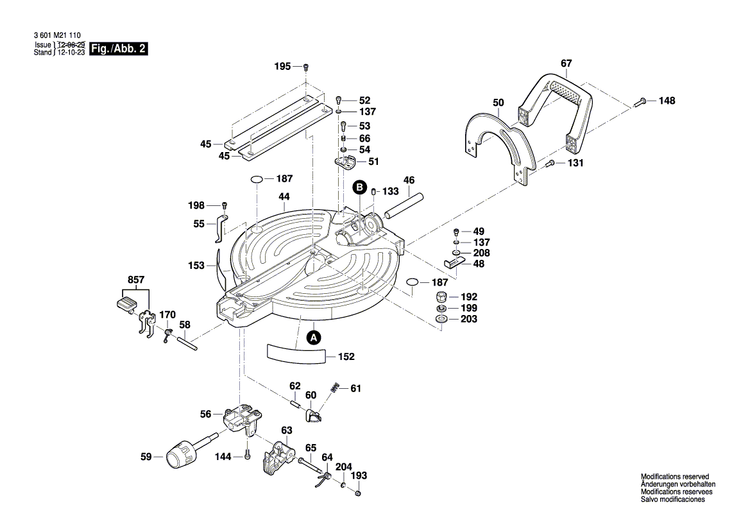 New Genuine Bosch 1609B01731 Warning Label