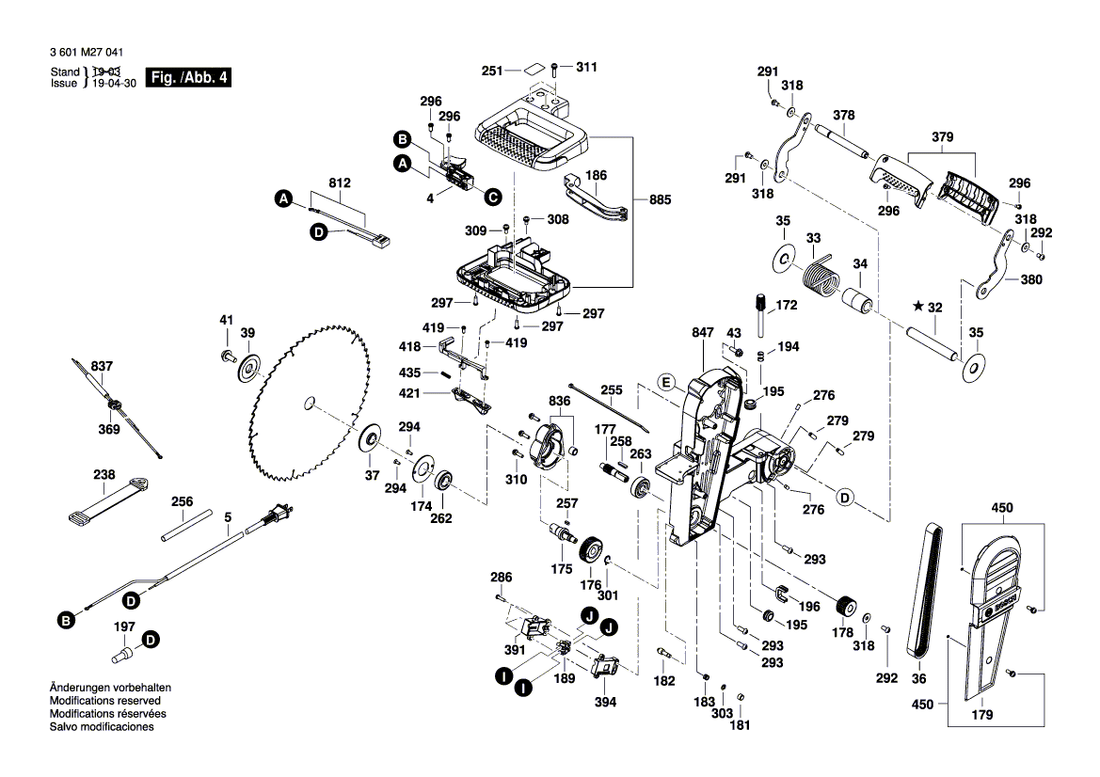 New Genuine Bosch 1609B02120 Sticker