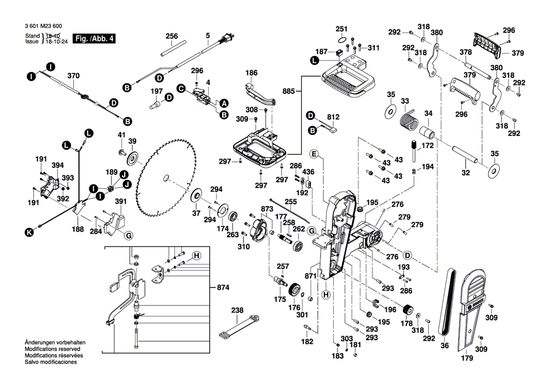 New Genuine Bosch 1609B02123 Sticker