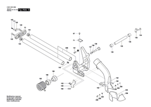 New Genuine Bosch 1609B02212 Connecting Wire