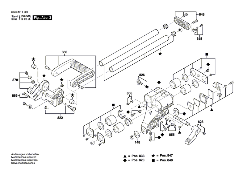 New Genuine Bosch 1609B02338 Laser module
