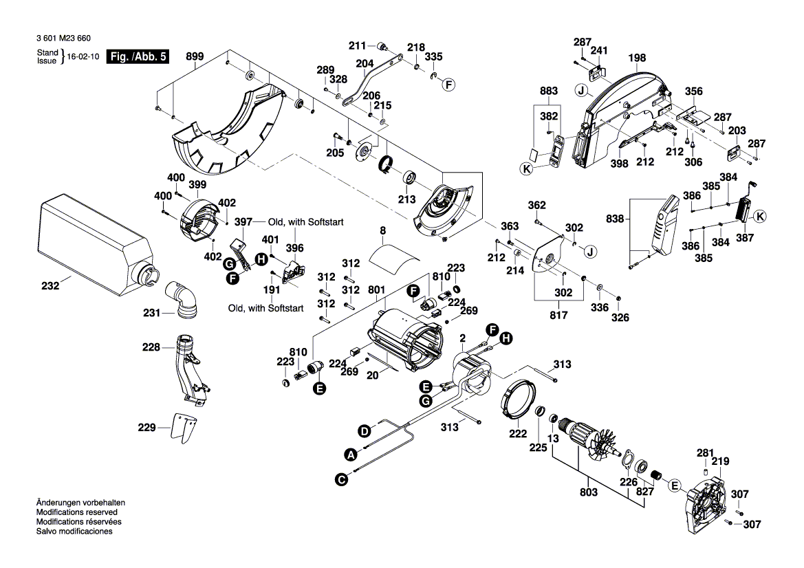New Genuine Bosch 1609B02350 Flange