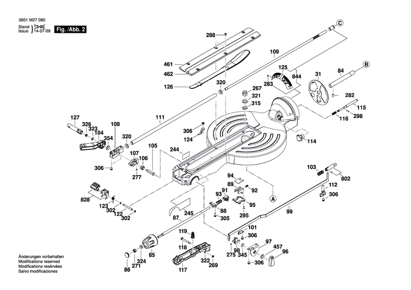 New Genuine Bosch 1609B02400 Cable Sleeve