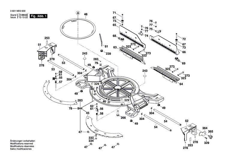 New Genuine Bosch 1609B02428 Socket-Outlet Adaptor
