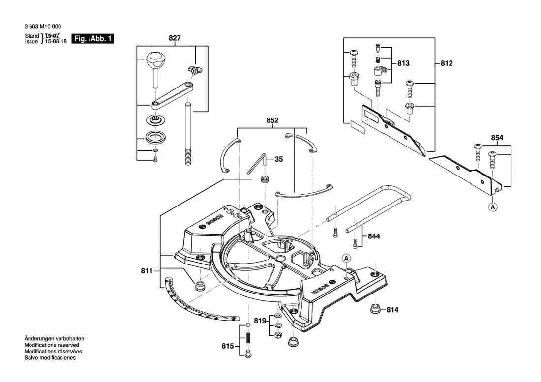 New Genuine Bosch 1609B02716 Support Element